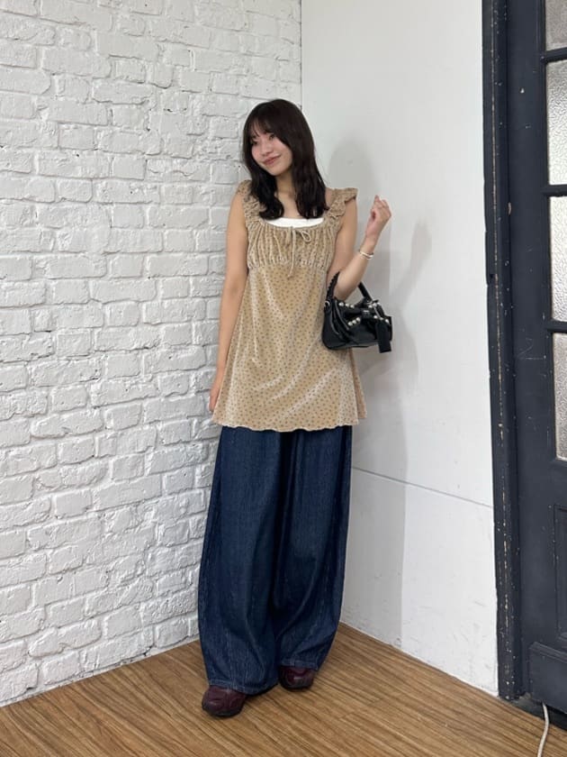 [CIAOPANIC] GRAIN Ribbon 2Way Bag - Image 46