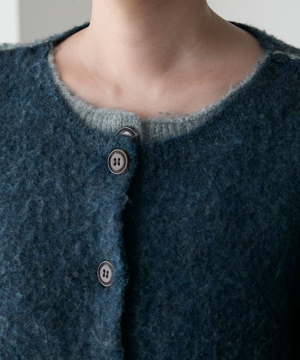 forksy. 假2件拼色短版cardigan - Image 103