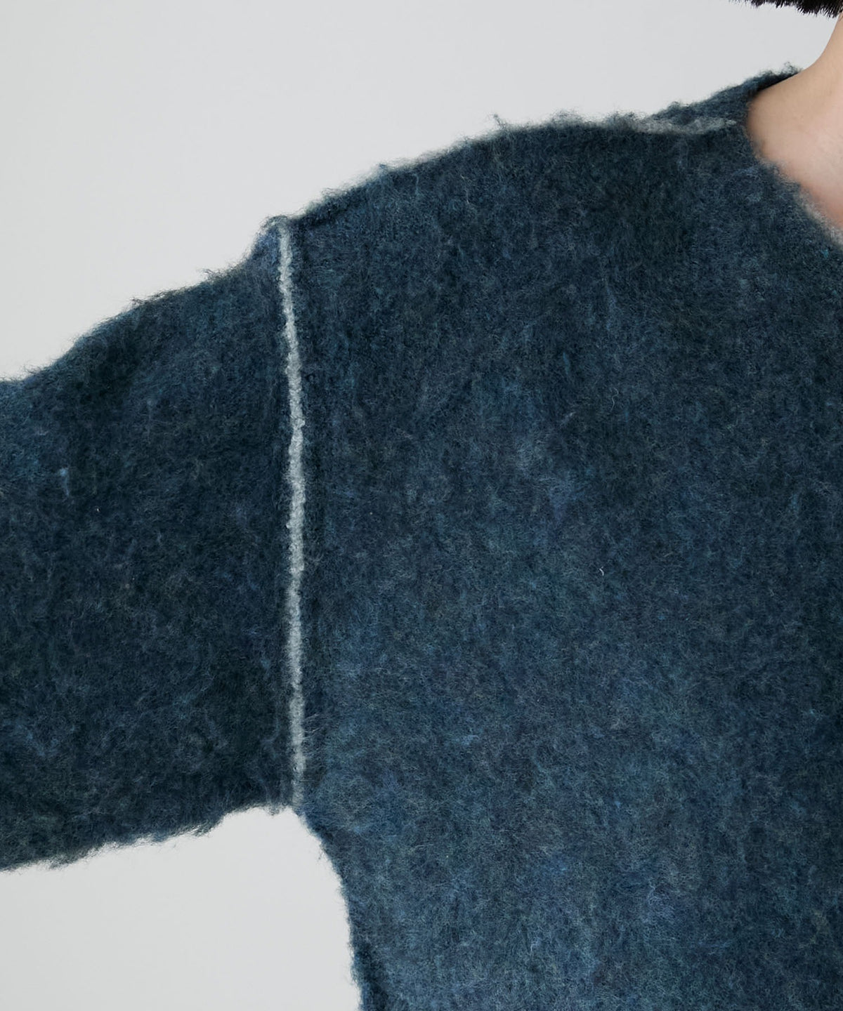 forksy. 假2件拼色短版cardigan - Image 104
