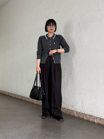 CPCM x U.S. POLO ASSN. Collared Knit Button Cardigan - Image 38