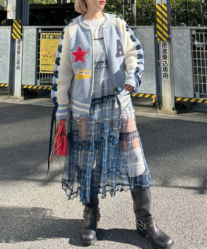 フリルティアードキャミワンピ