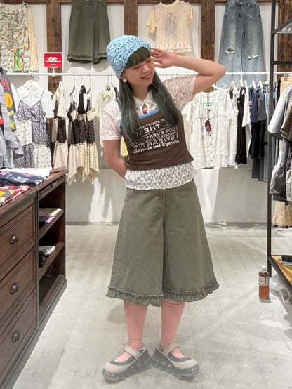 CIAOPANIC 2-Way Lace Polo 長袖 Top - Image 31