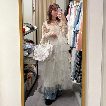 w closet 碎花拼接Tee - Image 51