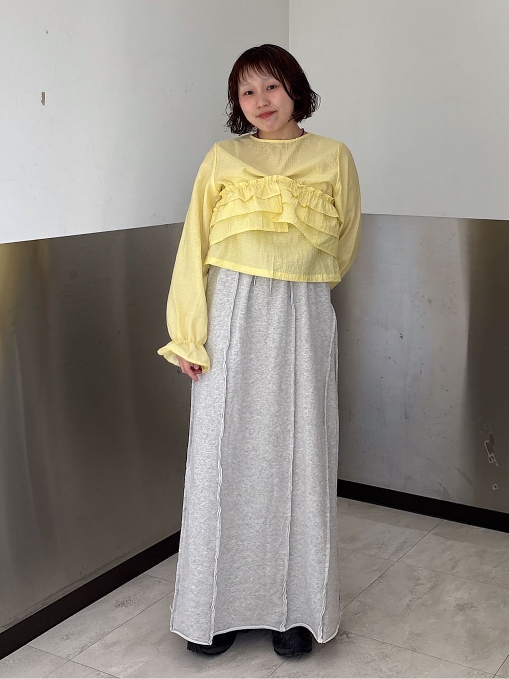 w closet 流線長版運動半裙 - Image 36