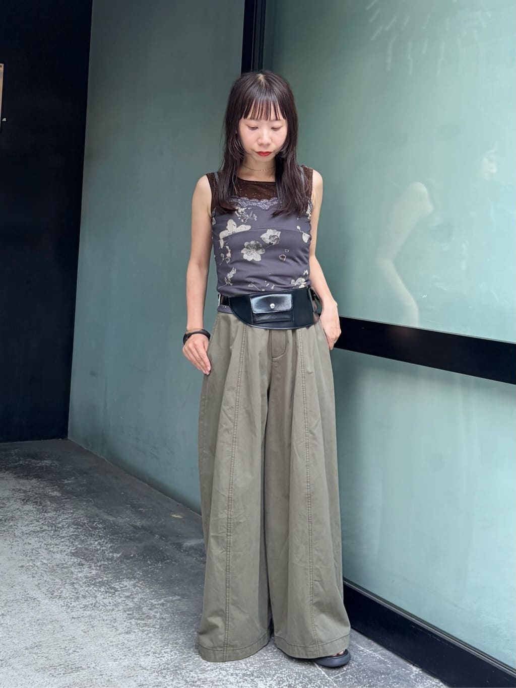 Kastane flower lace 彈性吊帶背心 - Image 45
