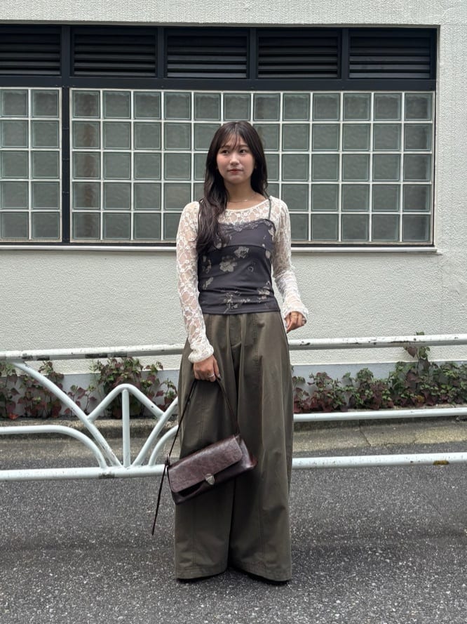 Kastane flower lace 彈性吊帶背心 - Image 44