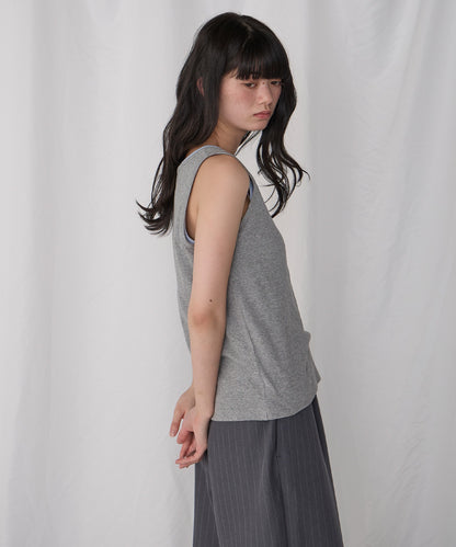 [2件Set] Henry Design & American Sleeve Tank Tops - Image 78