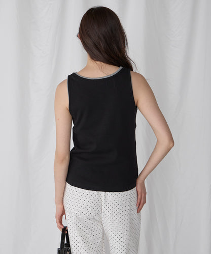[2件Set] Henry Design & American Sleeve Tank Tops - Image 23
