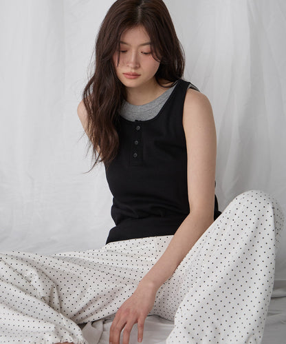 [2件Set] Henry Design & American Sleeve Tank Tops - Image 30