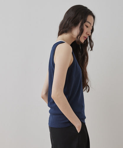 [2件Set] Henry Design & American Sleeve Tank Tops - Image 35
