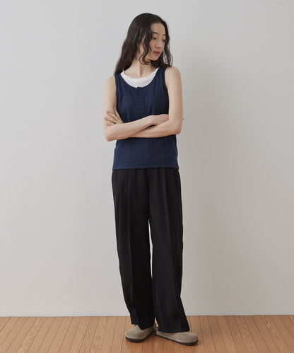 [2件Set] Henry Design & American Sleeve Tank Tops - Image 37