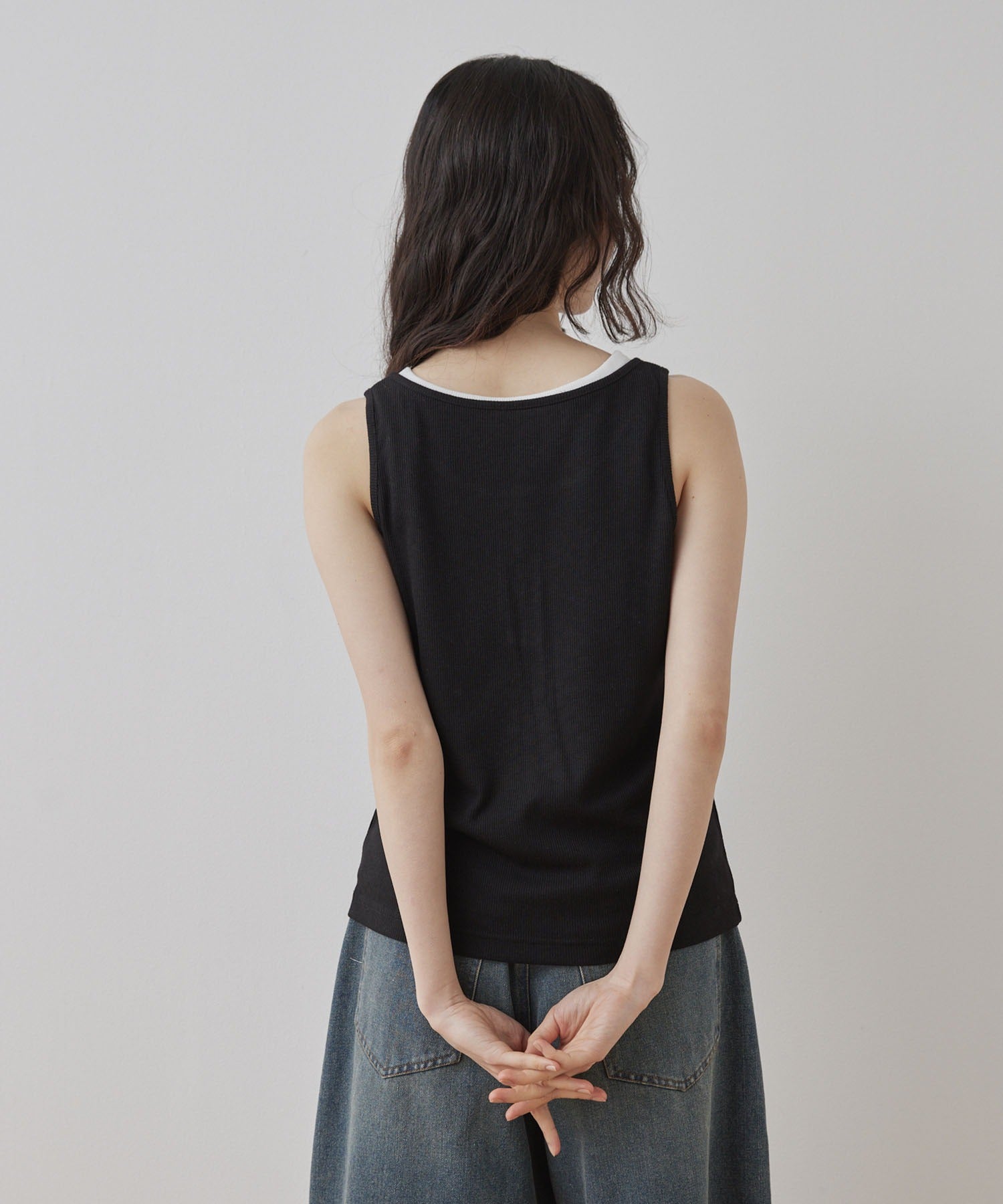 [2件Set] Henry Design & American Sleeve Tank Tops - Image 57