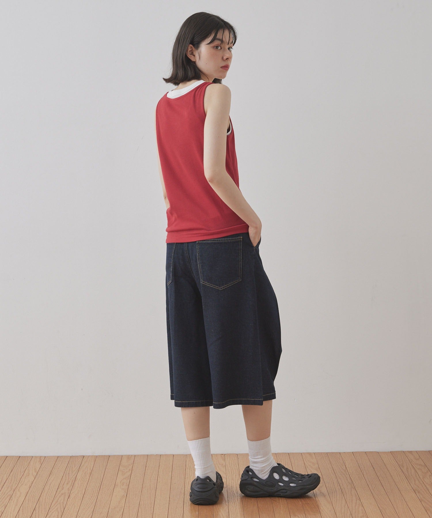 [2件Set] Henry Design & American Sleeve Tank Tops - Image 73