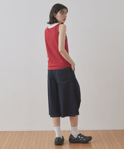 [2件Set] Henry Design & American Sleeve Tank Tops - Image 73