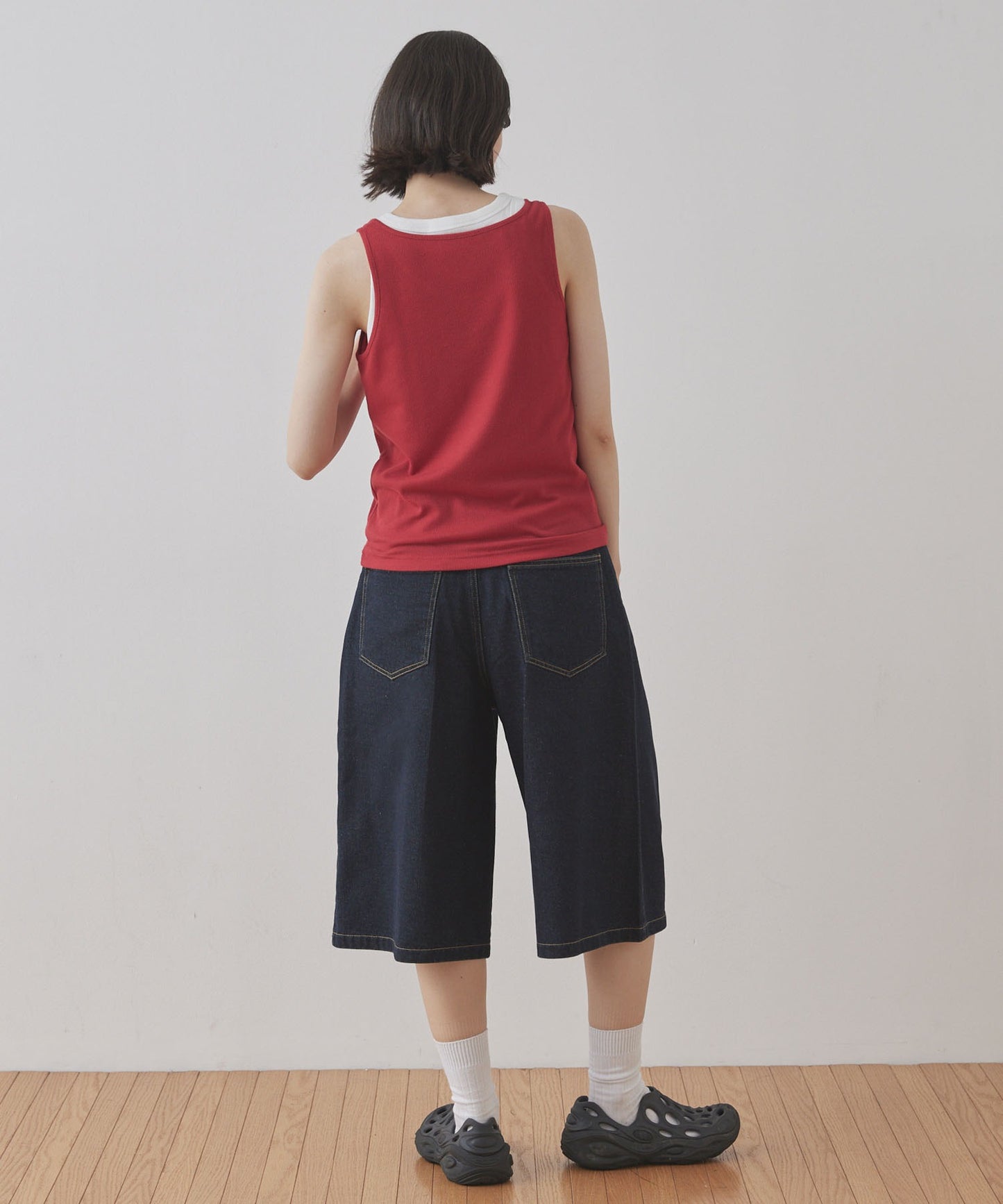 [2件Set] Henry Design & American Sleeve Tank Tops - Image 74