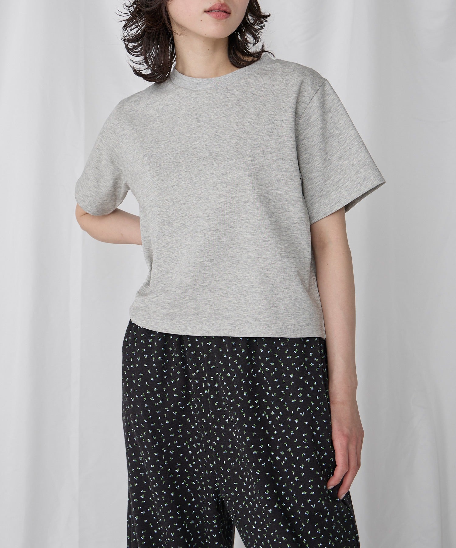 [2件Set] Basic Cotton T-Shirts - Image 59