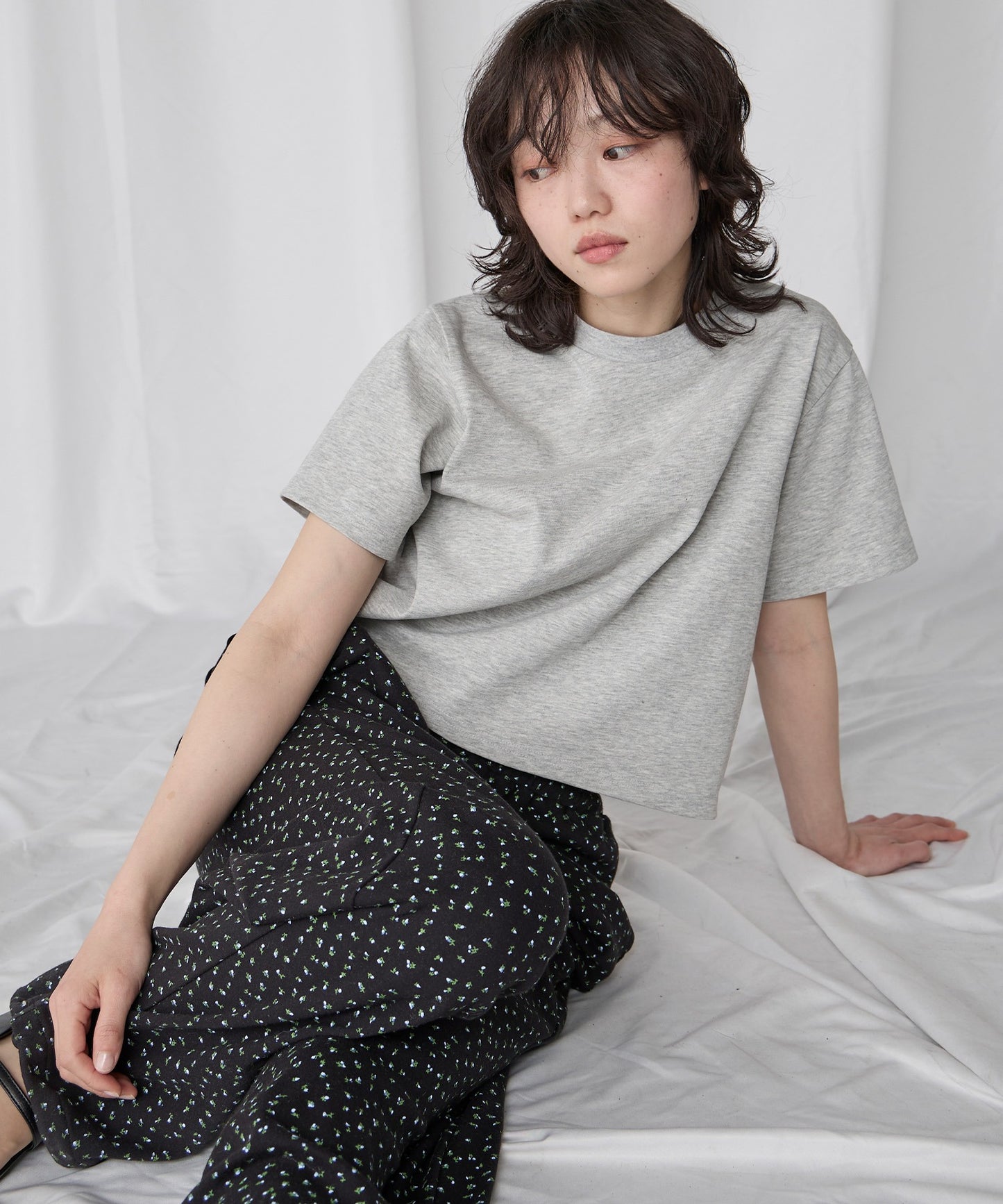 [2件Set] Basic Cotton T-Shirts - Image 68