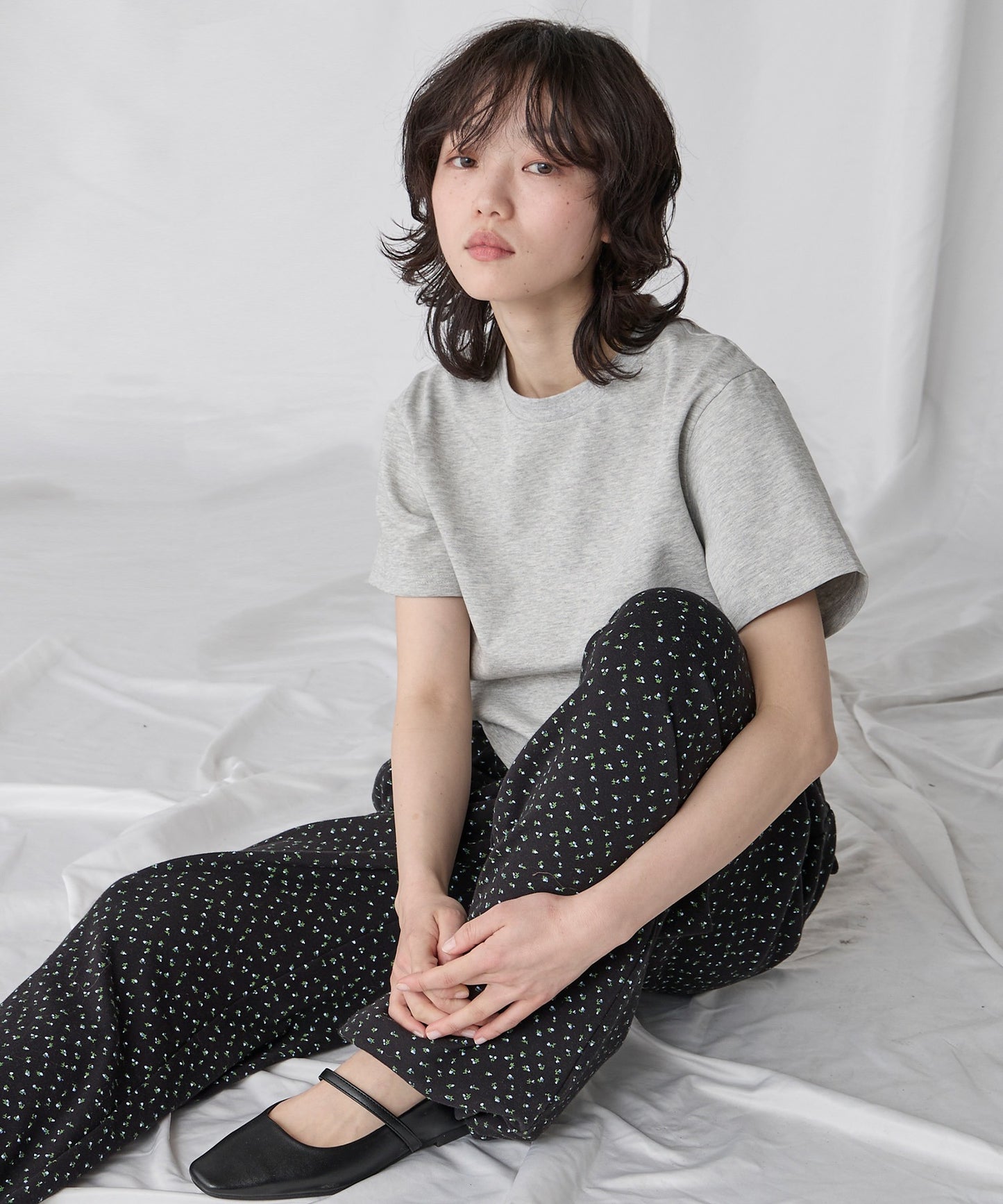 [2件Set] Basic Cotton T-Shirts - Image 69