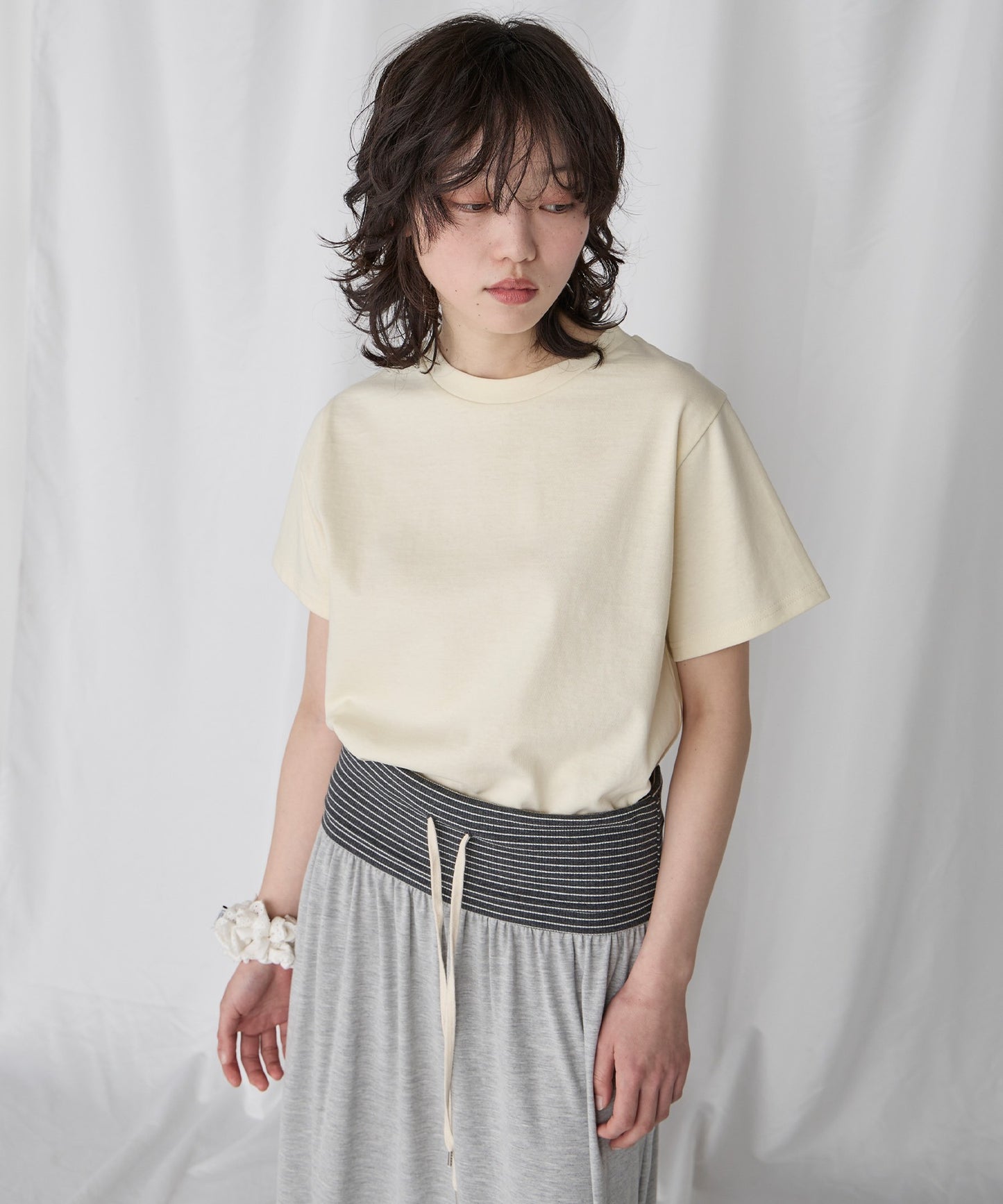 [2件Set] Basic Cotton T-Shirts - Image 74