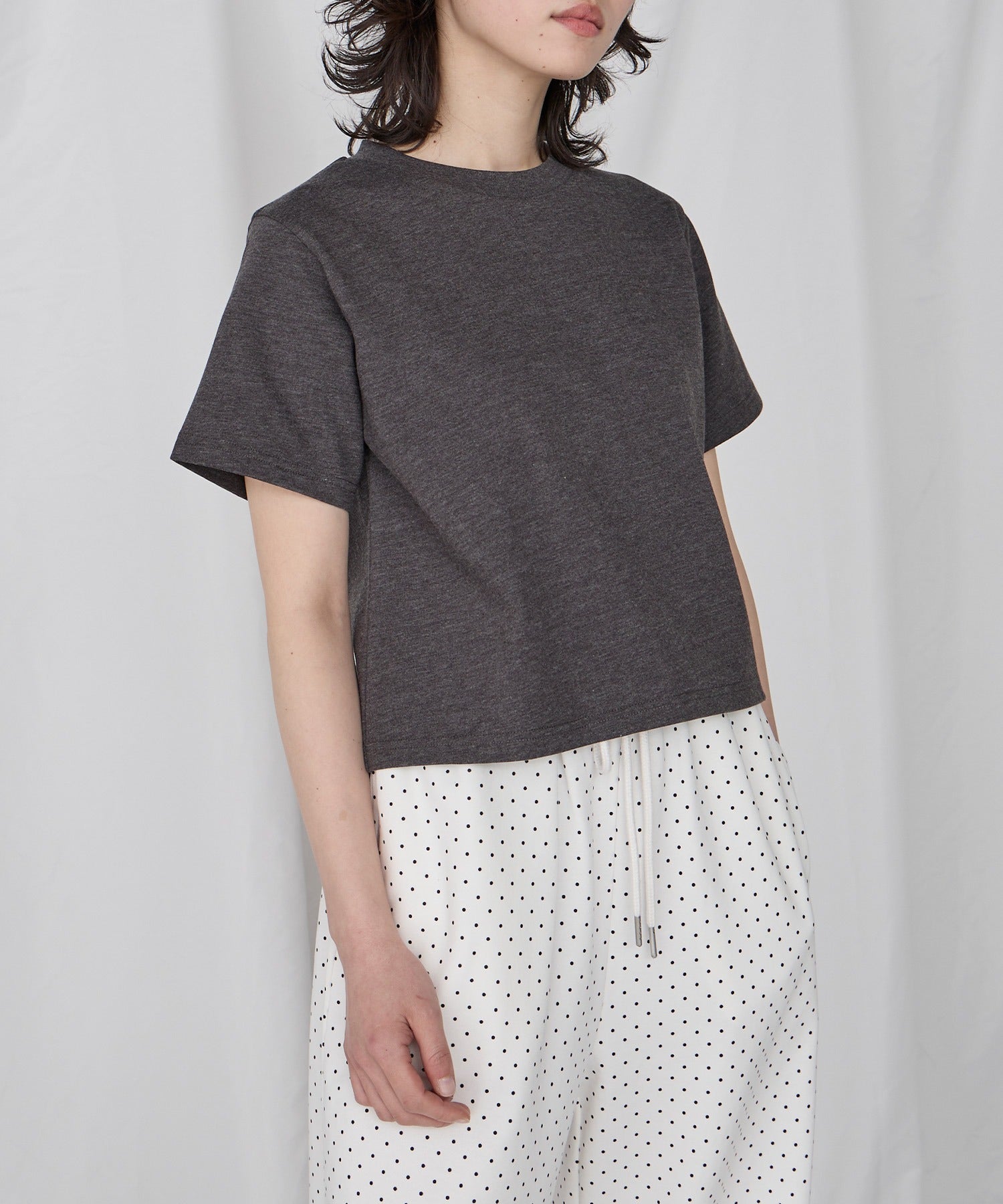 [2件Set] Basic Cotton T-Shirts - Image 82