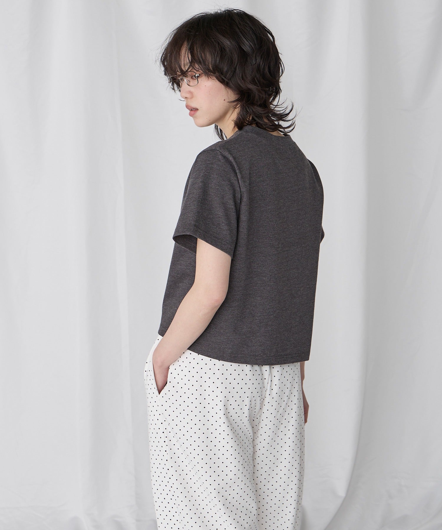 [2件Set] Basic Cotton T-Shirts - Image 84