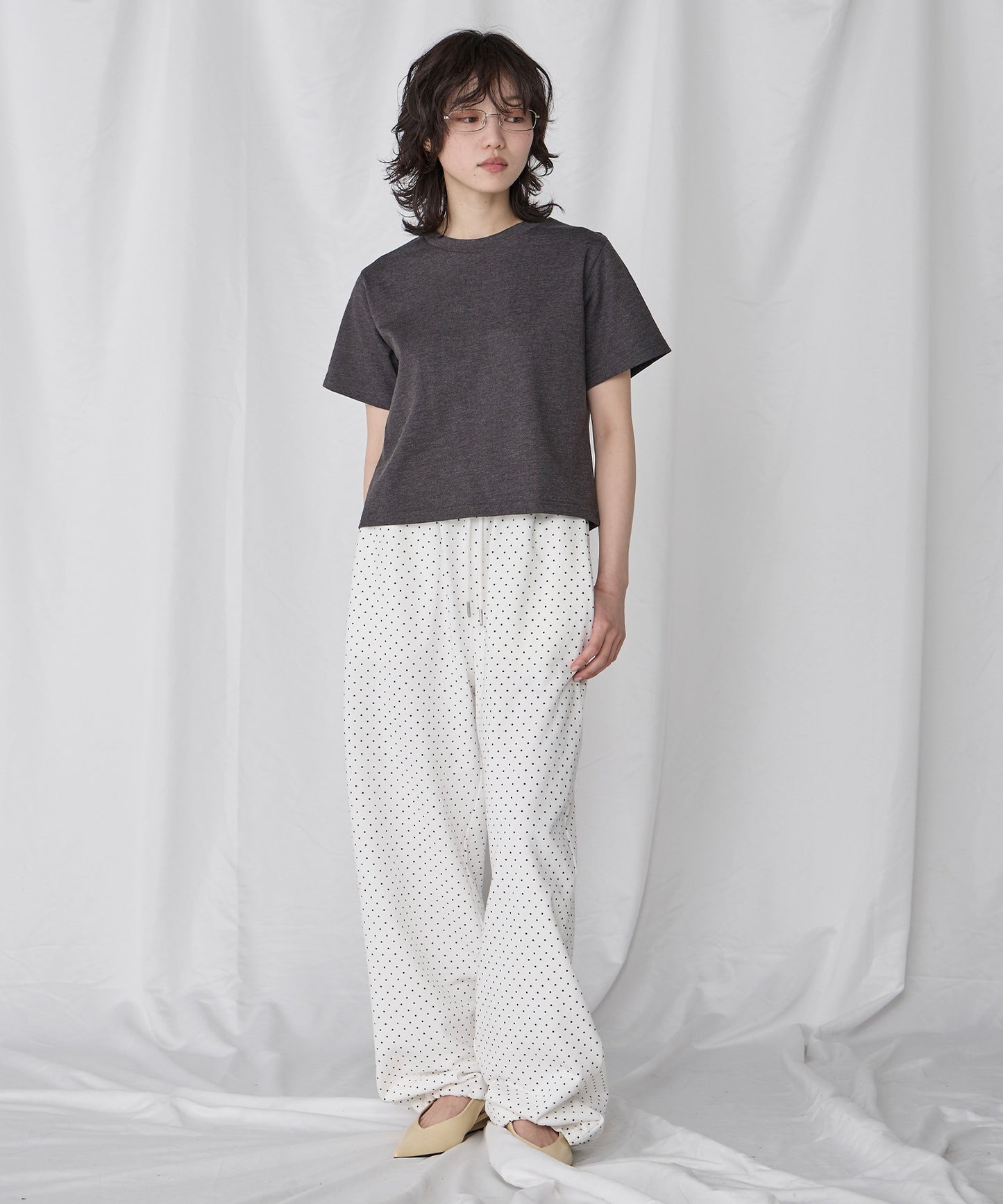 [2件Set] Basic Cotton T-Shirts - Image 85