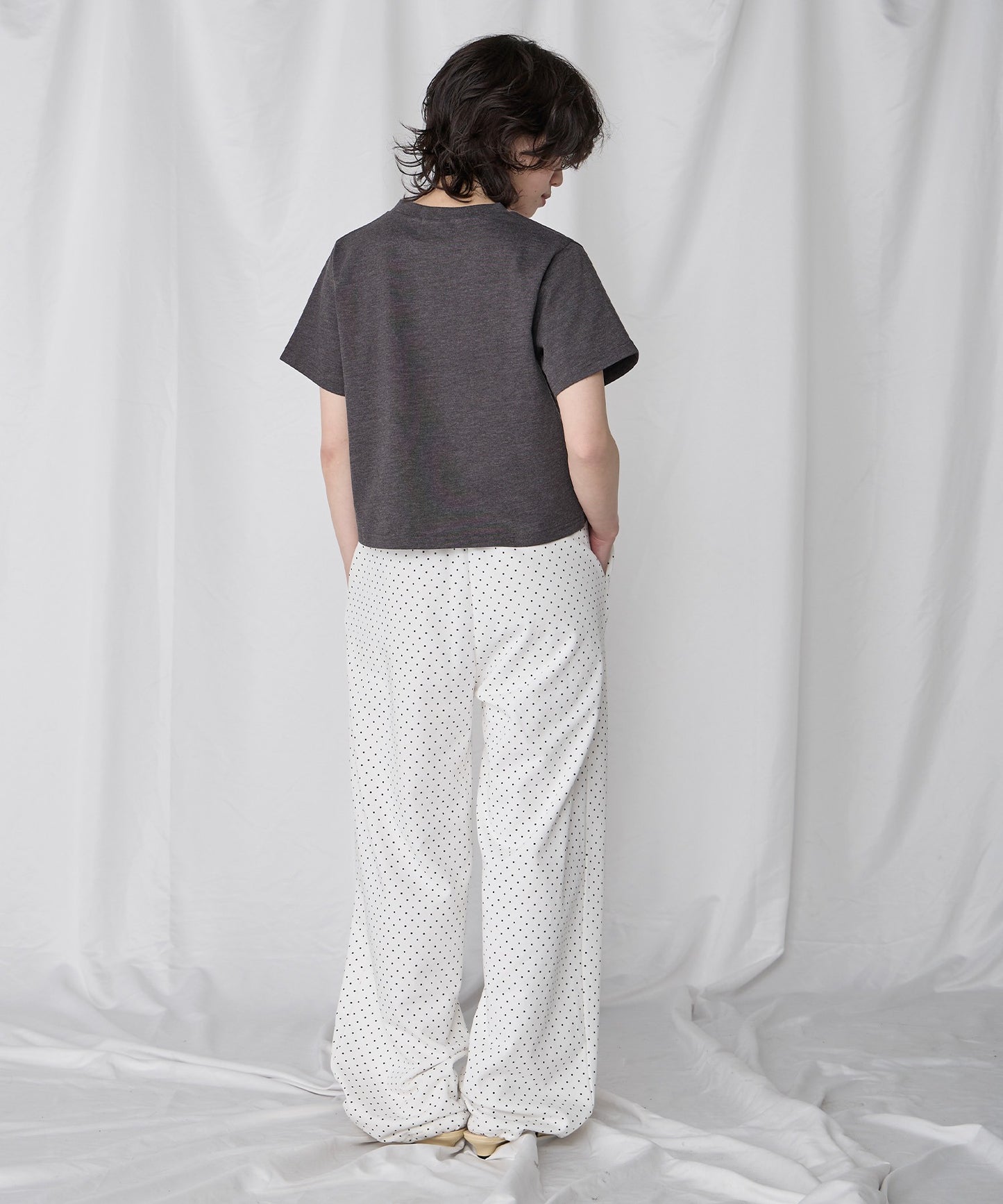 [2件Set] Basic Cotton T-Shirts - Image 86