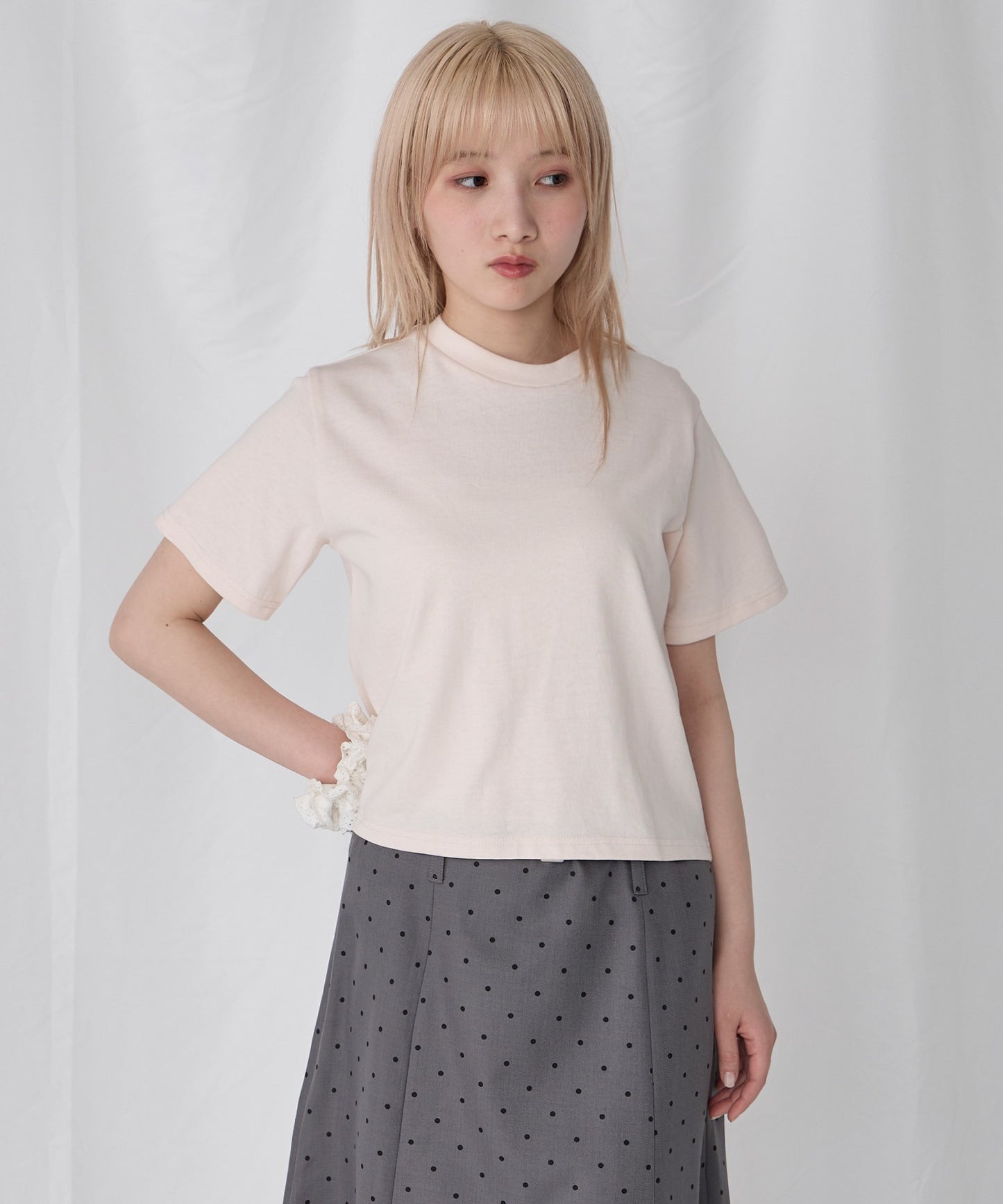 [2件Set] Basic Cotton T-Shirts - Image 90