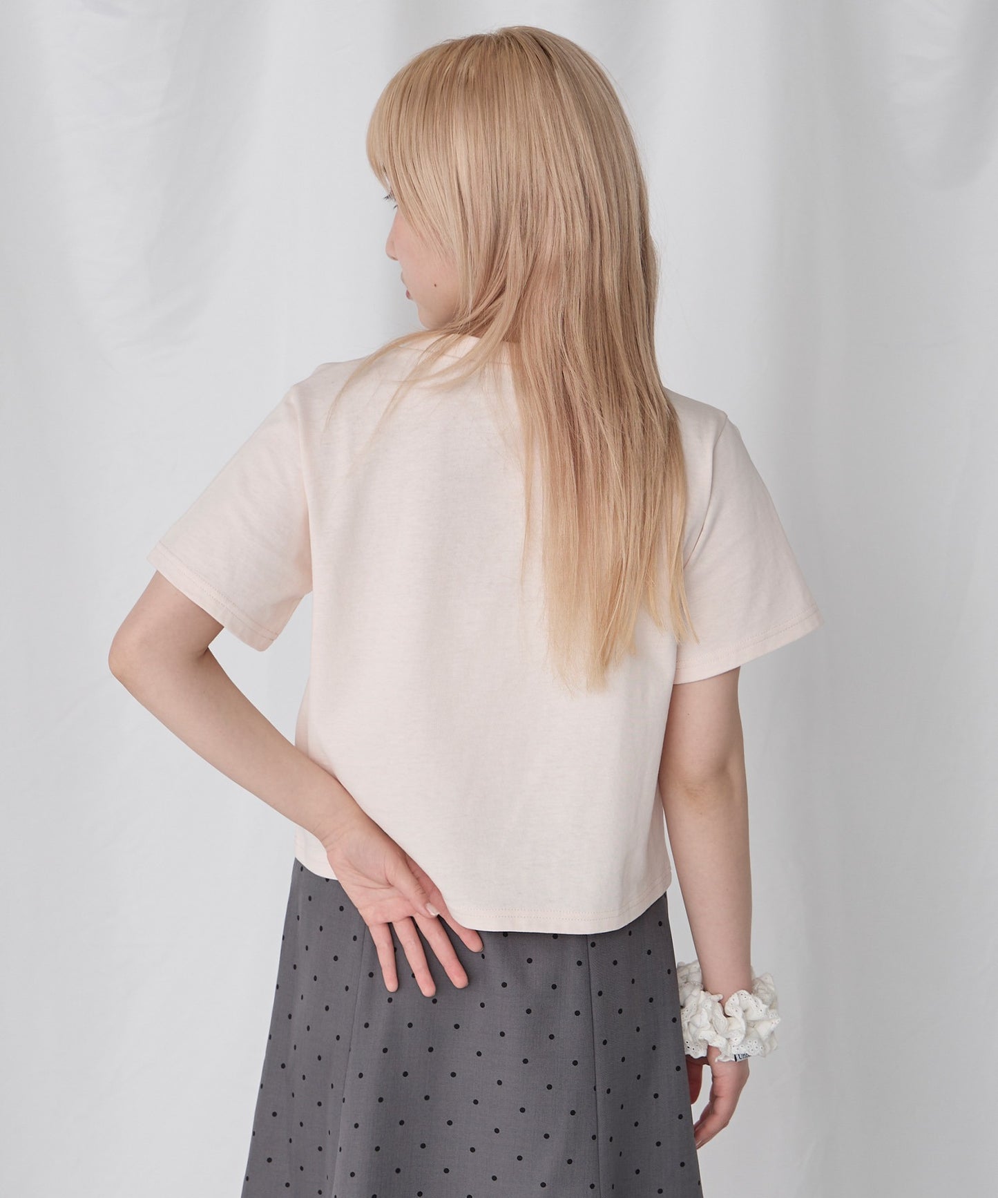 [2件Set] Basic Cotton T-Shirts - Image 92