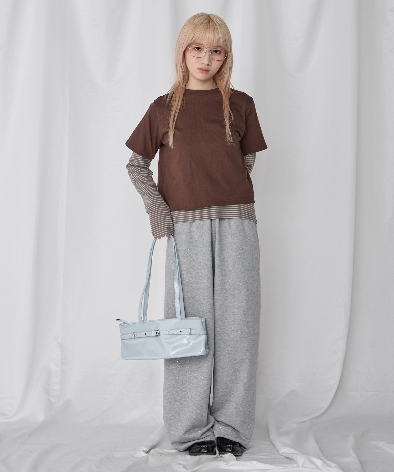 [2件Set] Basic Cotton T-Shirts - Image 101