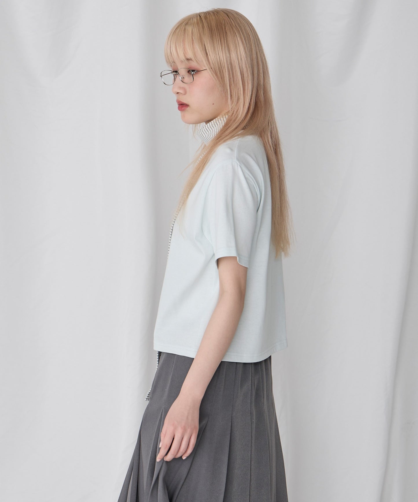 [2件Set] Basic Cotton T-Shirts - Image 108