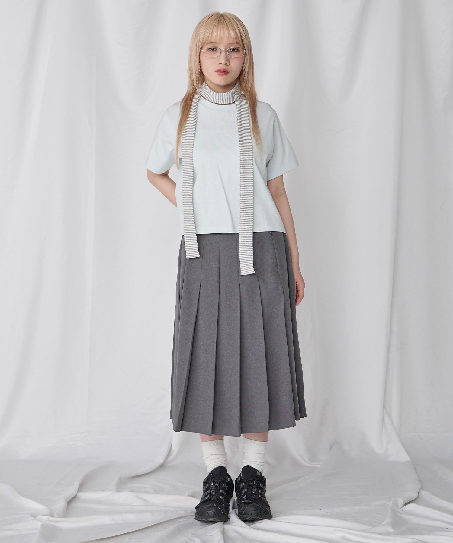 [2件Set] Basic Cotton T-Shirts - Image 110