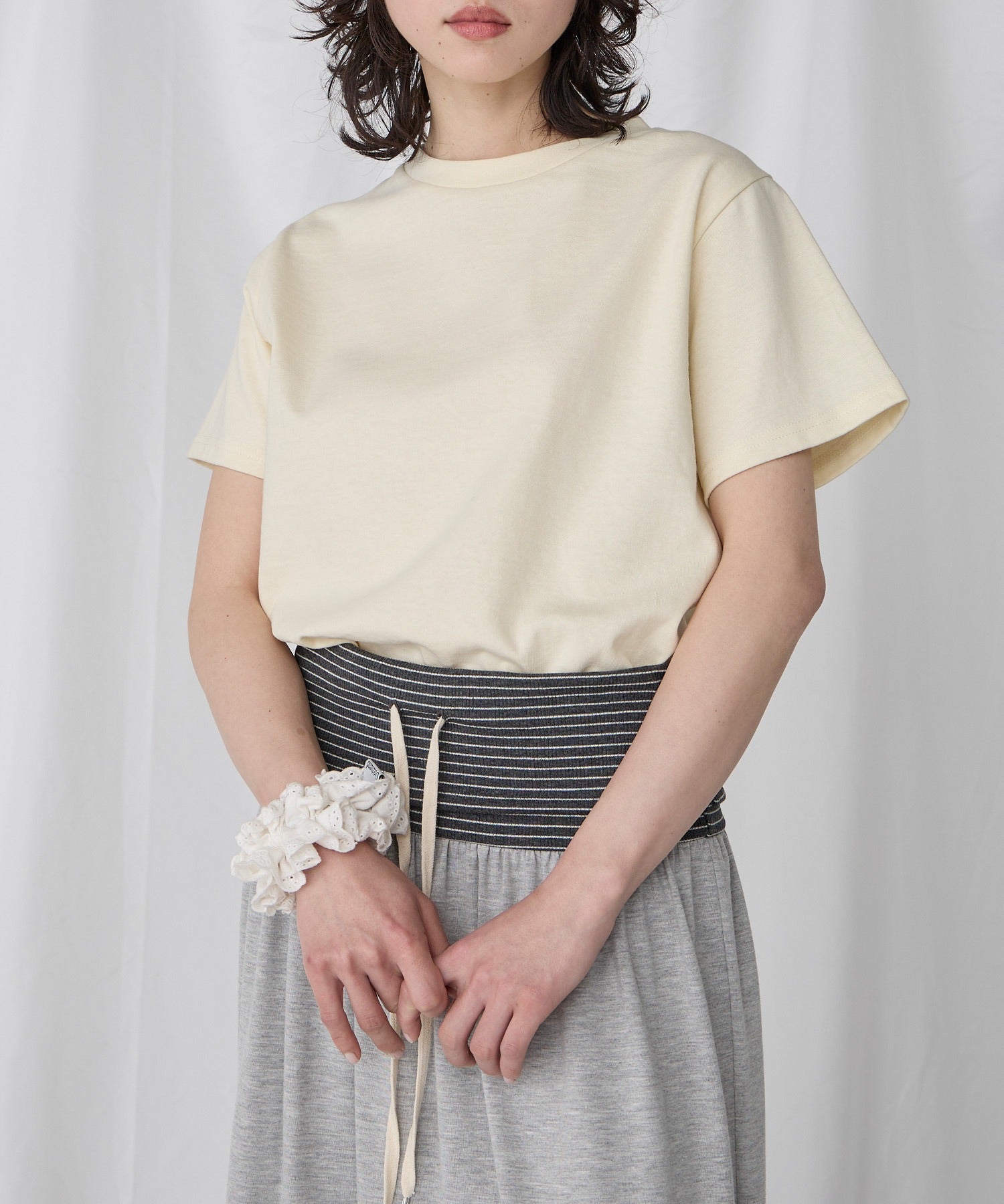 [2件Set] Basic Cotton T-Shirts - Image 72