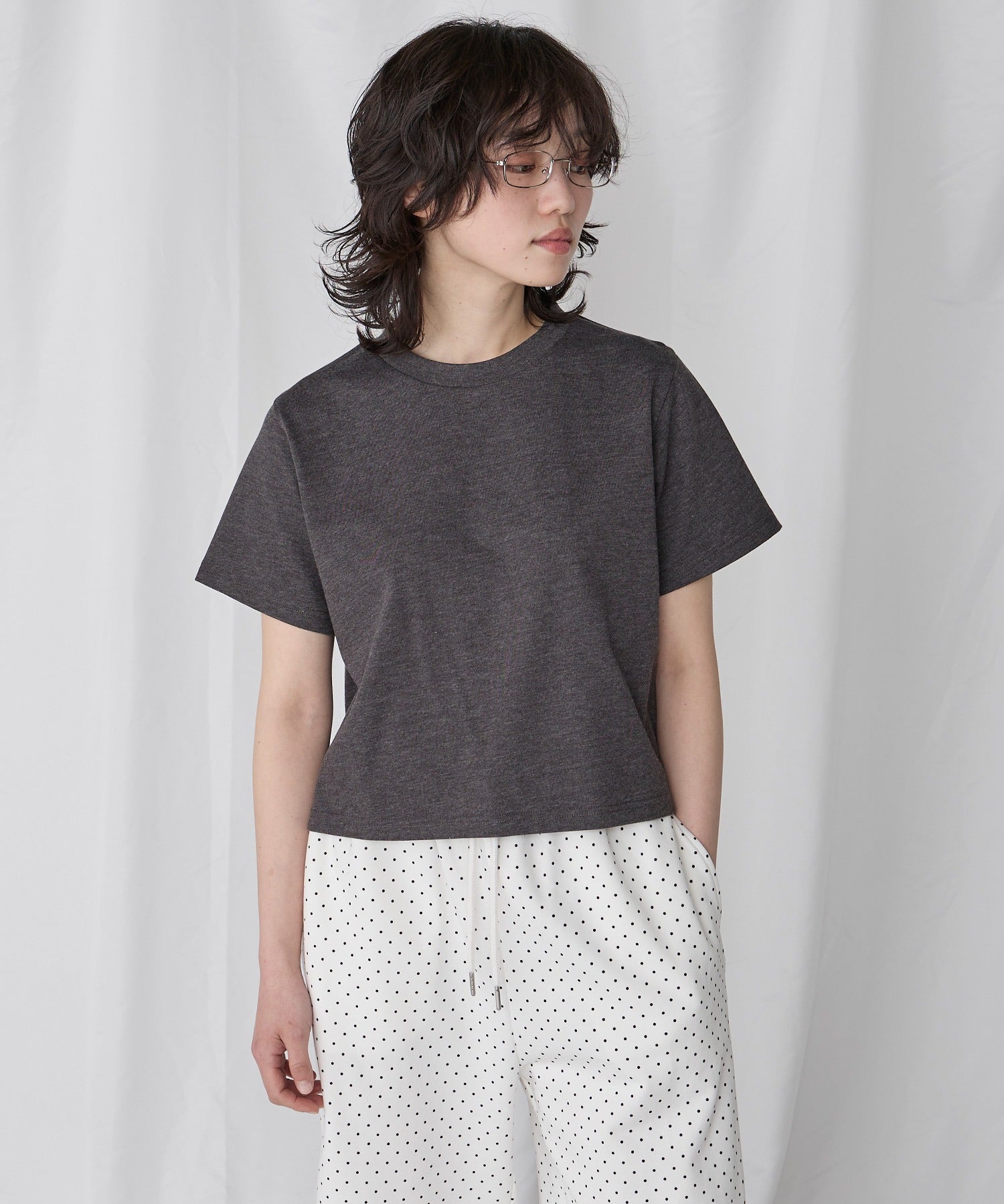 [2件Set] Basic Cotton T-Shirts - Image 81