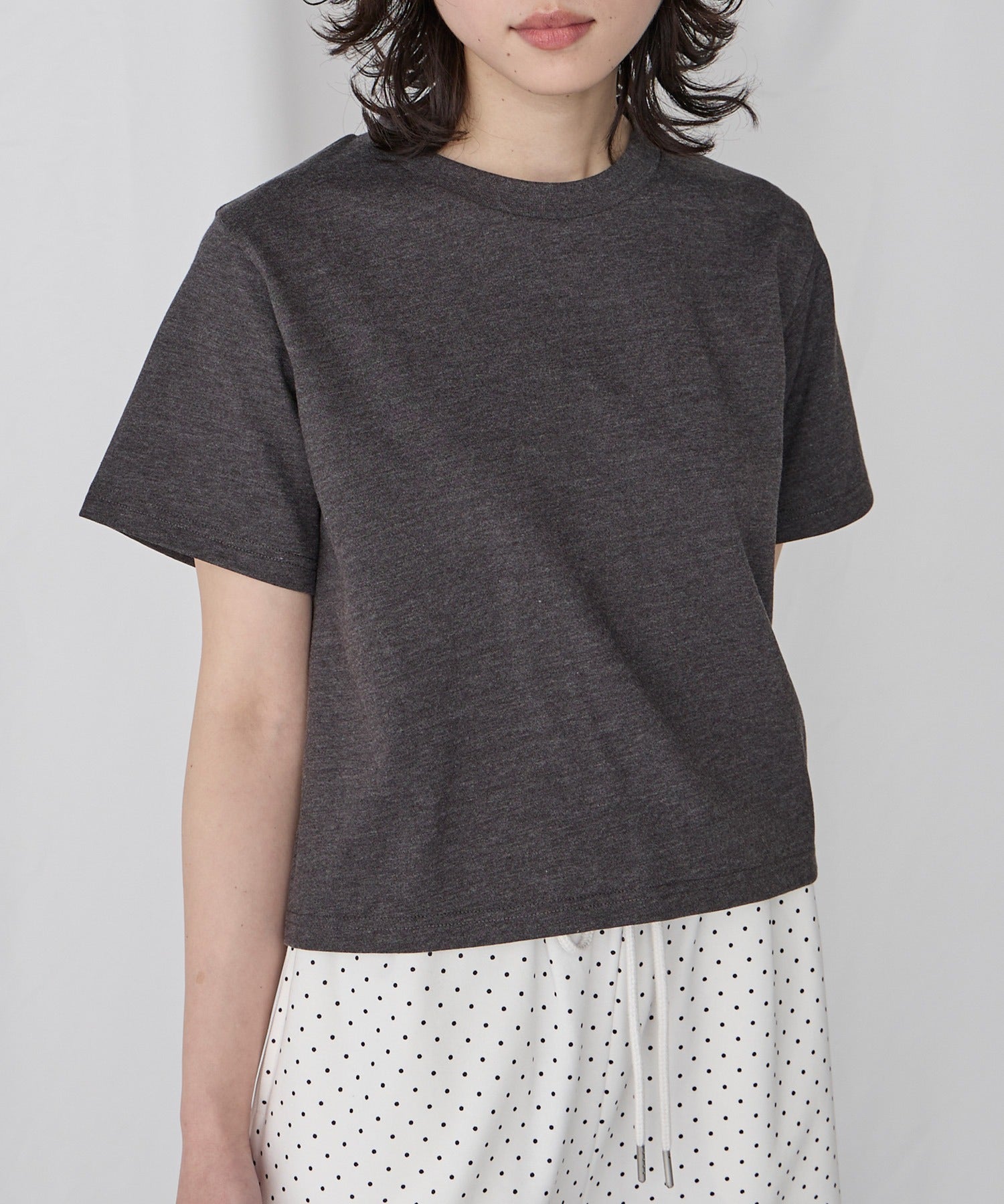 [2件Set] Basic Cotton T-Shirts - Image 80