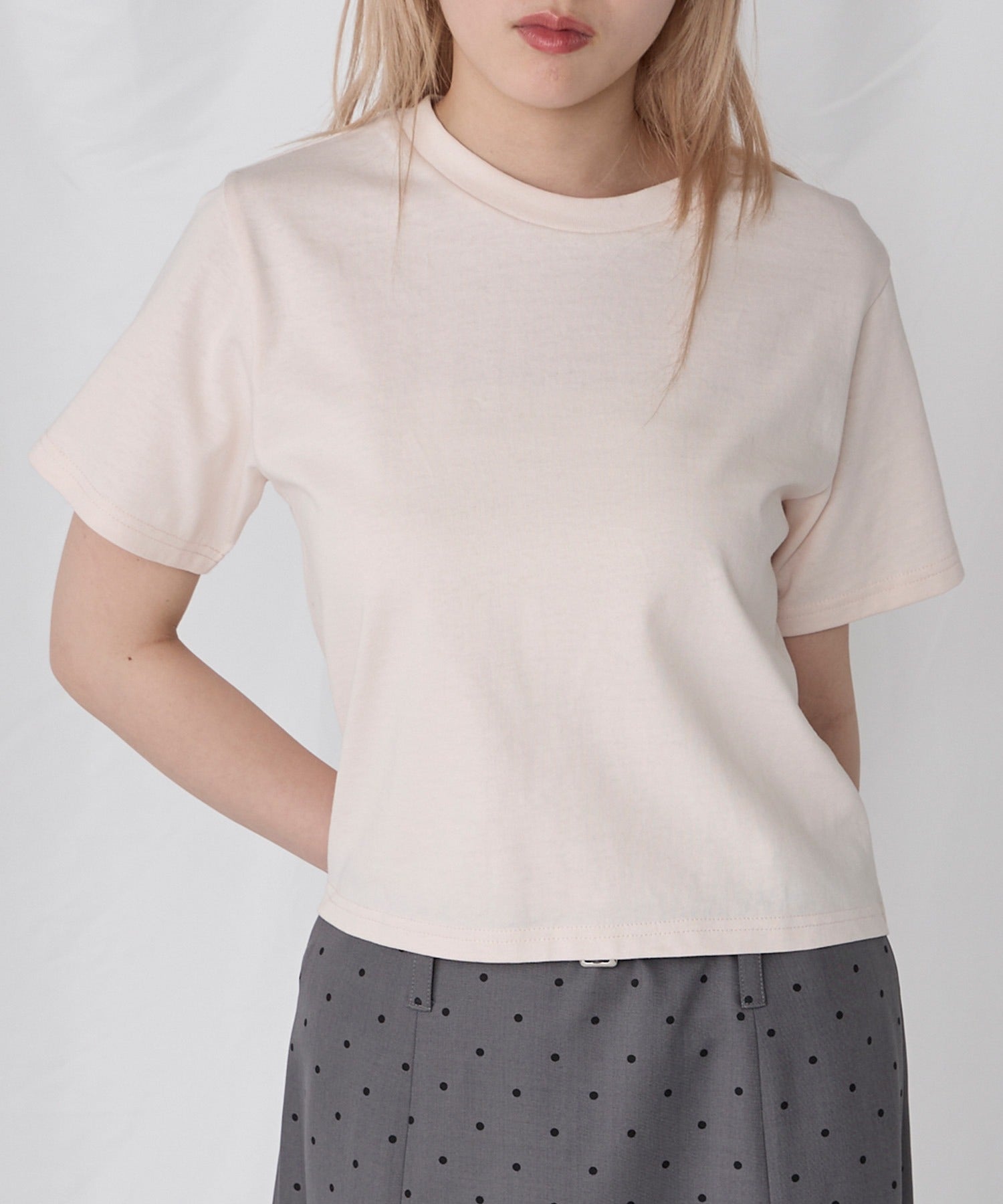 [2件Set] Basic Cotton T-Shirts - Image 89