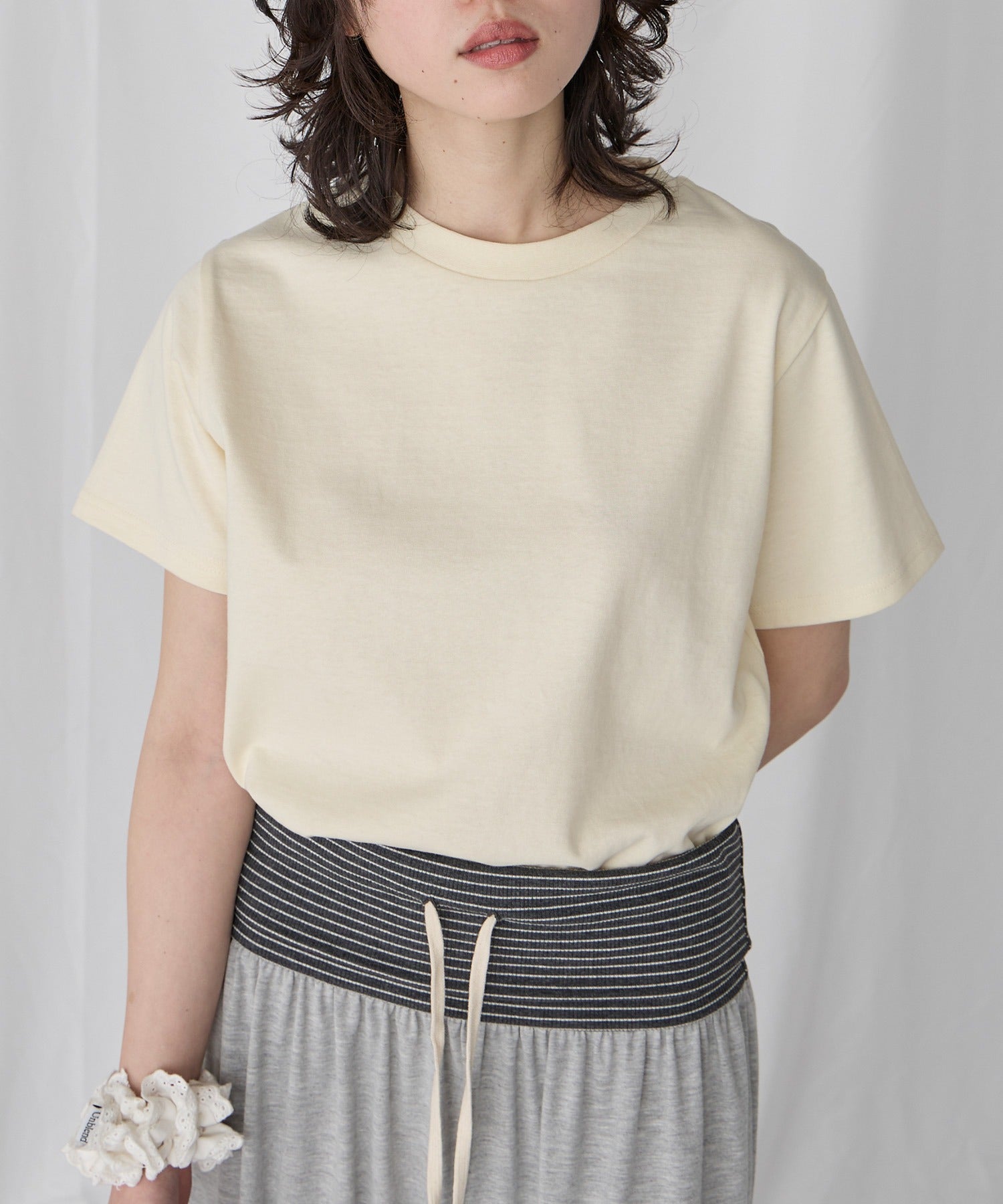 [2件Set] Basic Cotton T-Shirts - Image 70