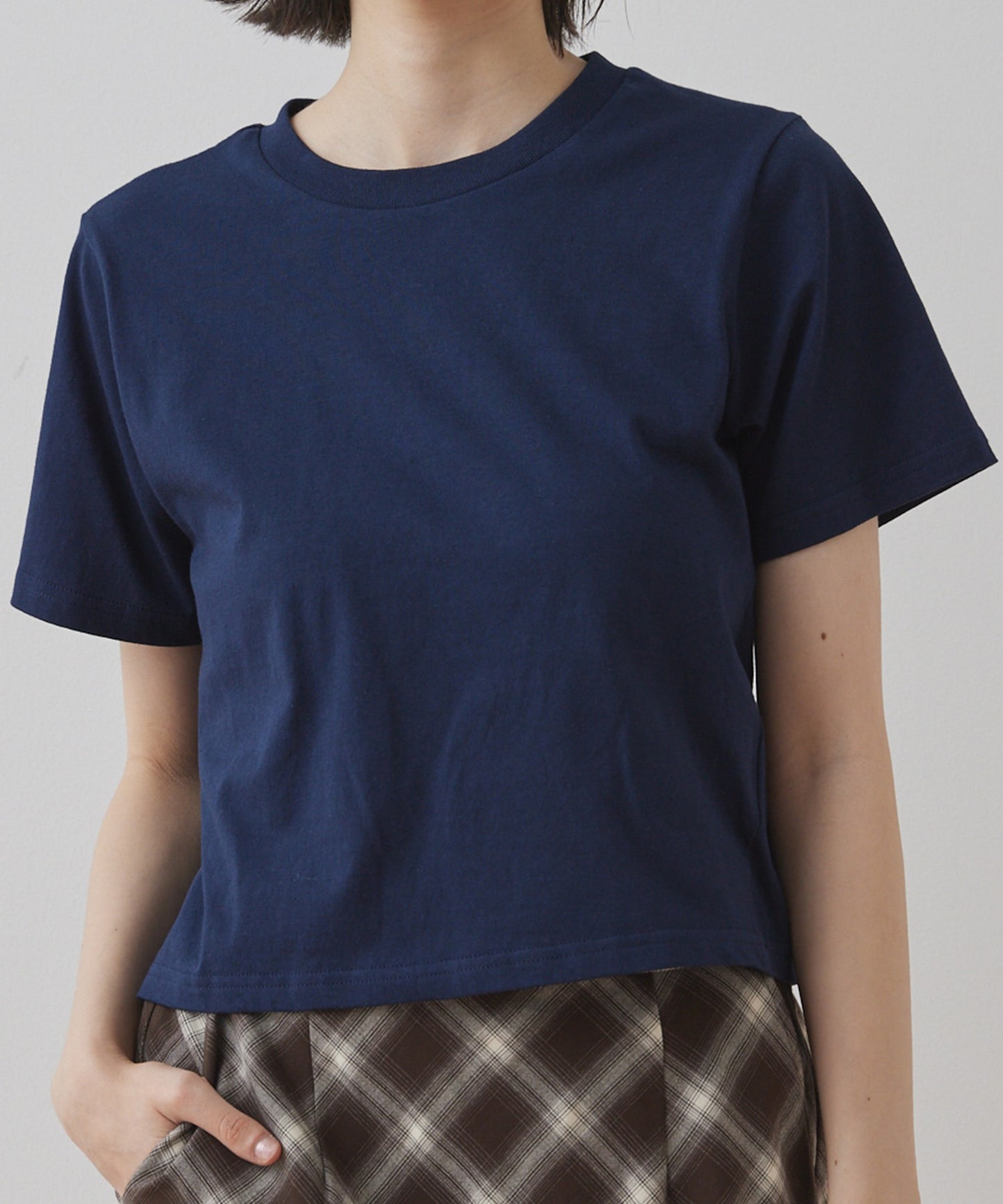 [2件Set] Basic Cotton T-Shirts - Image 49