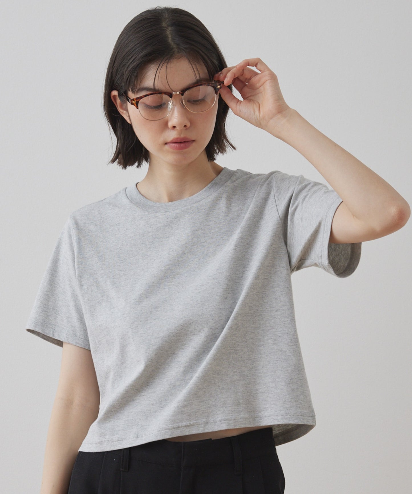 [2件Set] Basic Cotton T-Shirts - Image 42