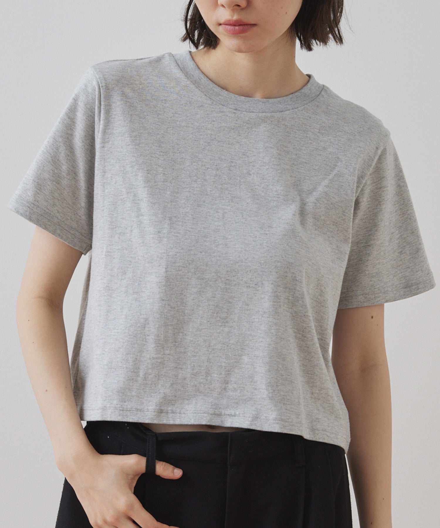 [2件Set] Basic Cotton T-Shirts - Image 43