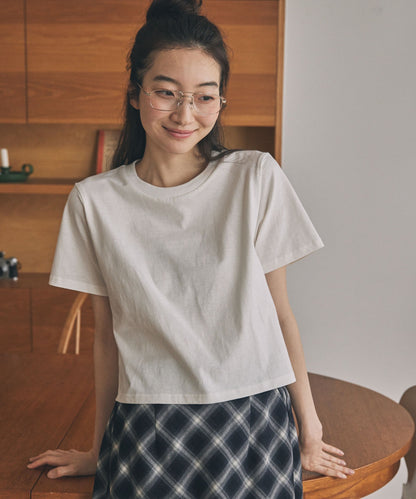 [2件Set] Basic Cotton T-Shirts - Image 19