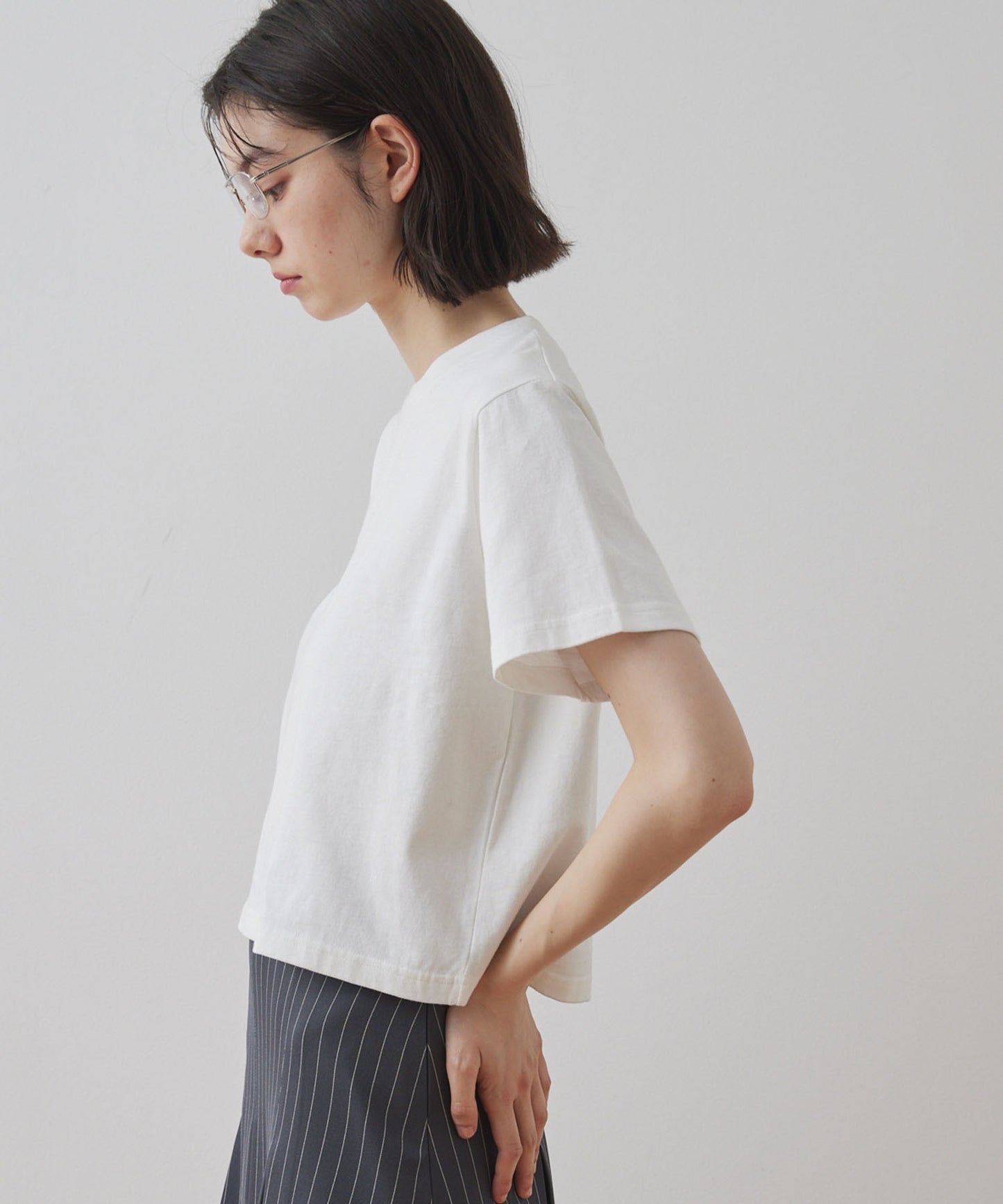 [2件Set] Basic Cotton T-Shirts - Image 33