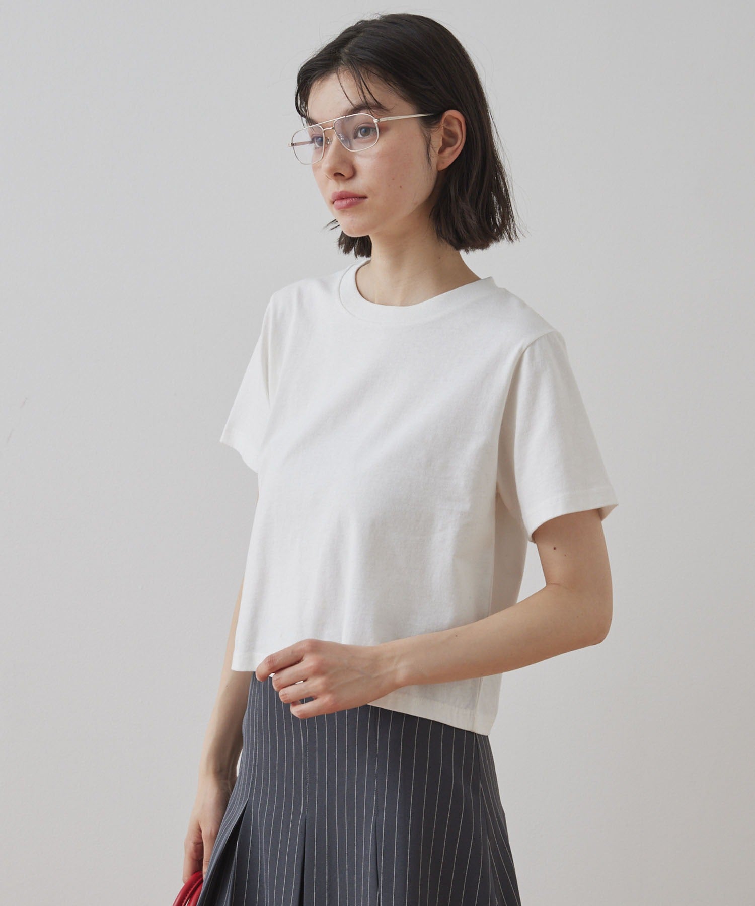 [2件Set] Basic Cotton T-Shirts - Image 34