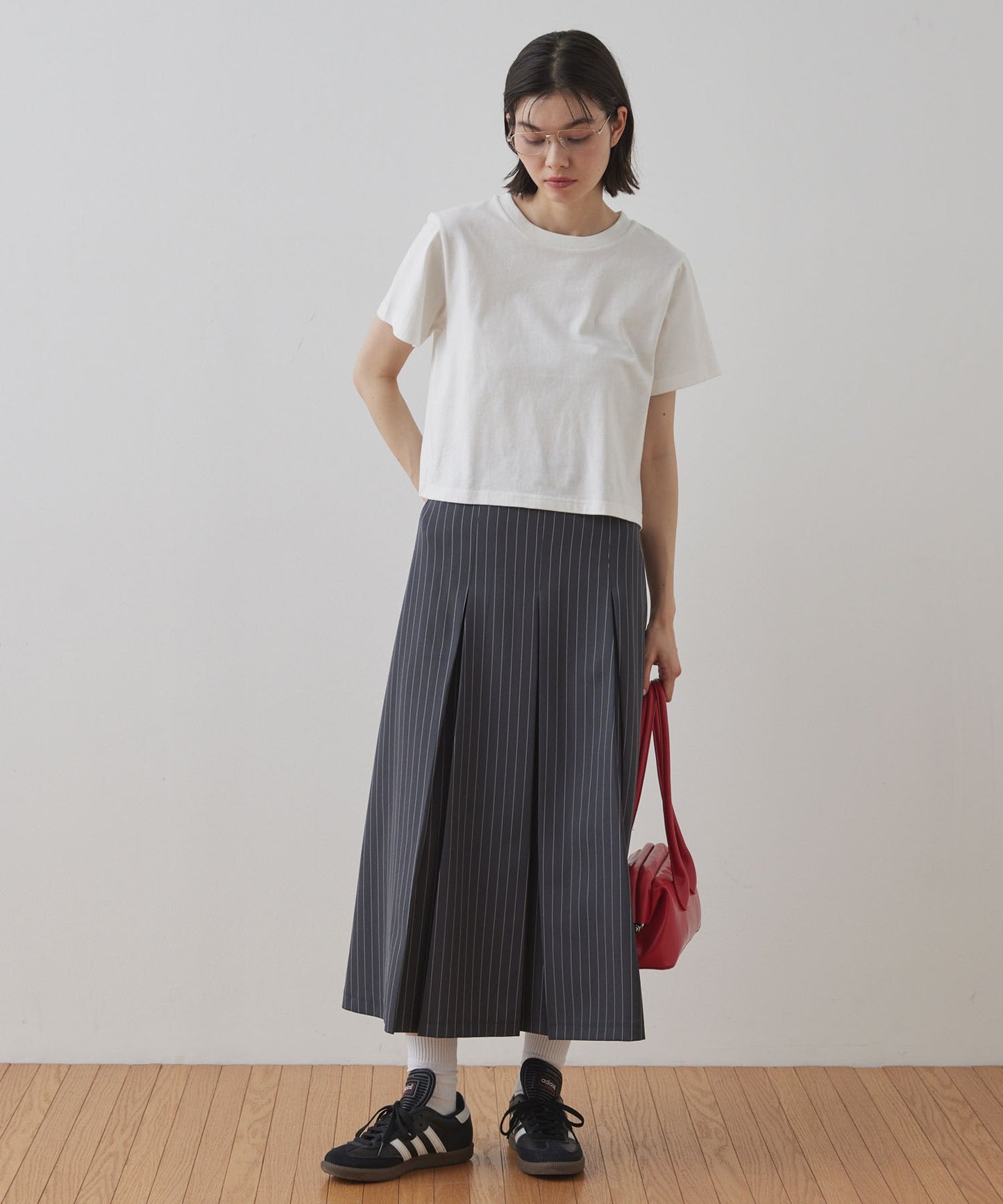 [2件Set] Basic Cotton T-Shirts - Image 37