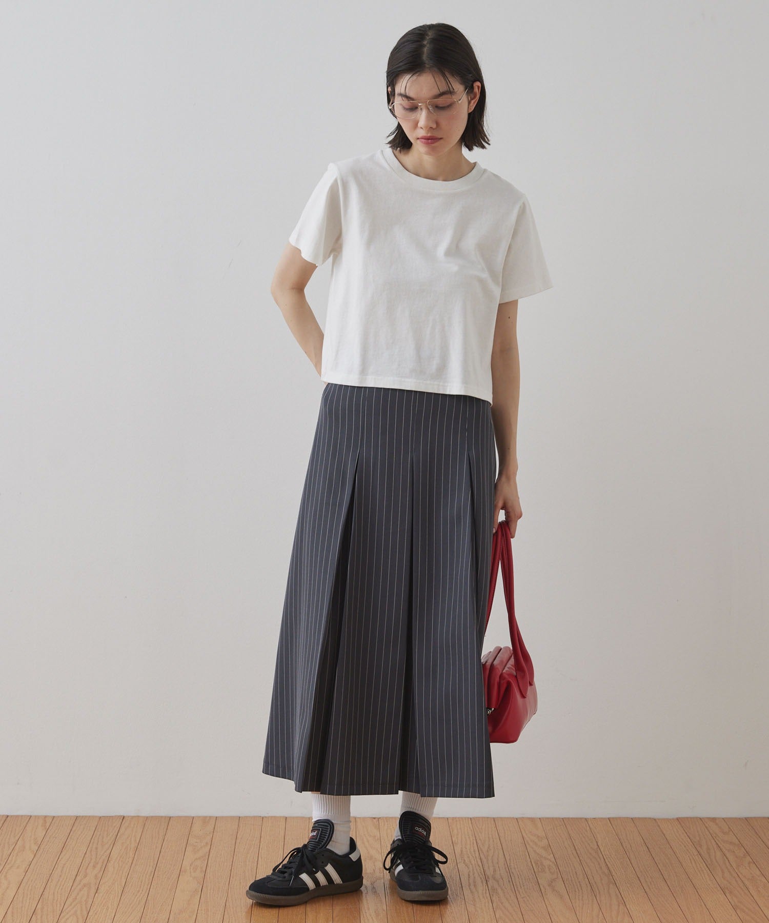[2件Set] Basic Cotton T-Shirts - Image 37
