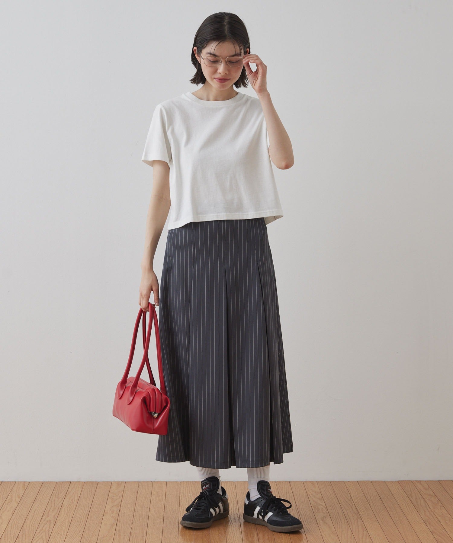 [2件Set] Basic Cotton T-Shirts - Image 38