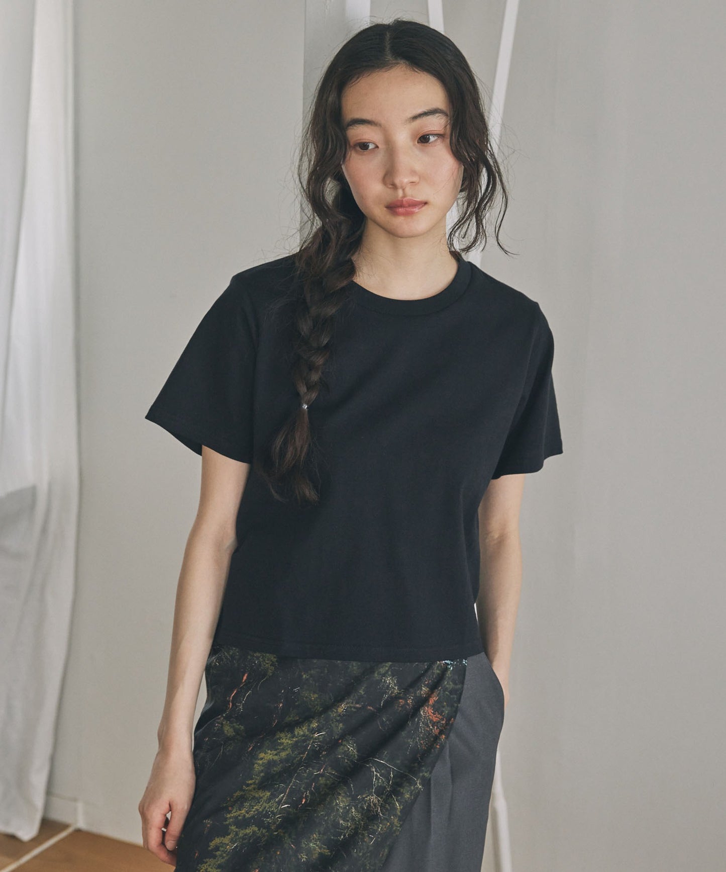 [2件Set] Basic Cotton T-Shirts - Image 10
