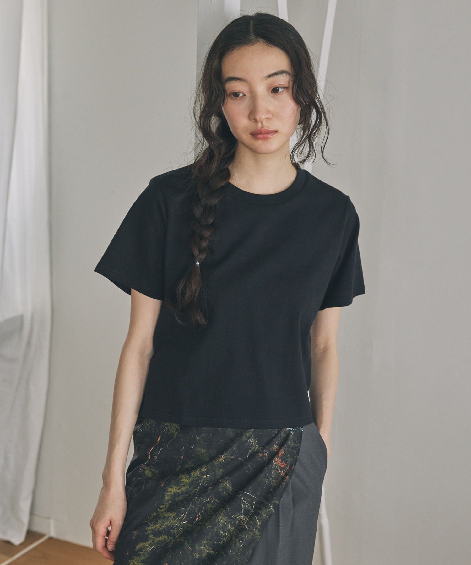 [2件Set] Basic Cotton T-Shirts - Image 10