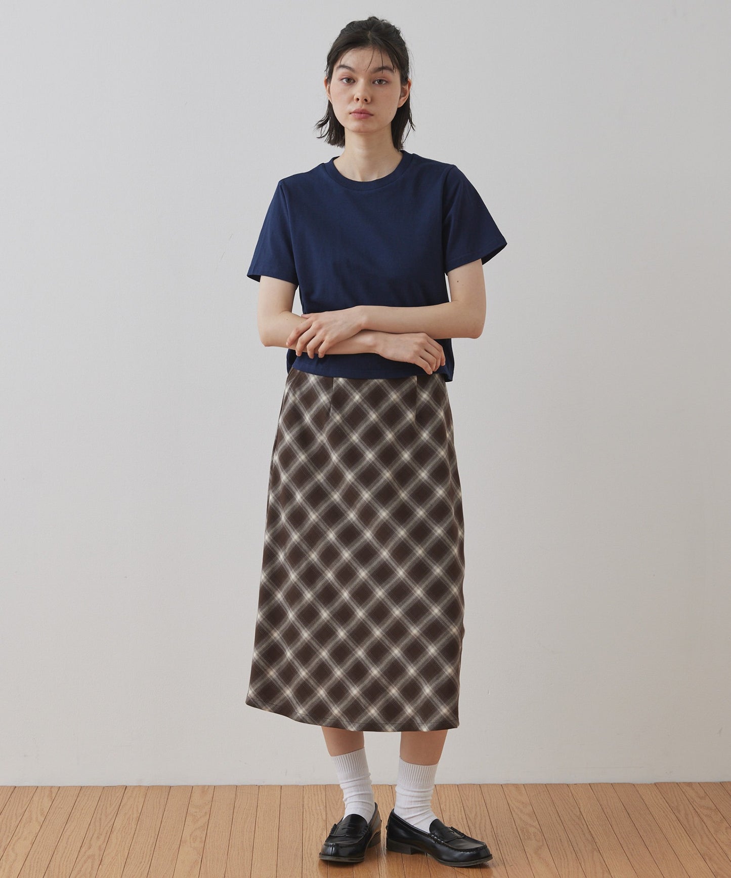 [2件Set] Basic Cotton T-Shirts - Image 54