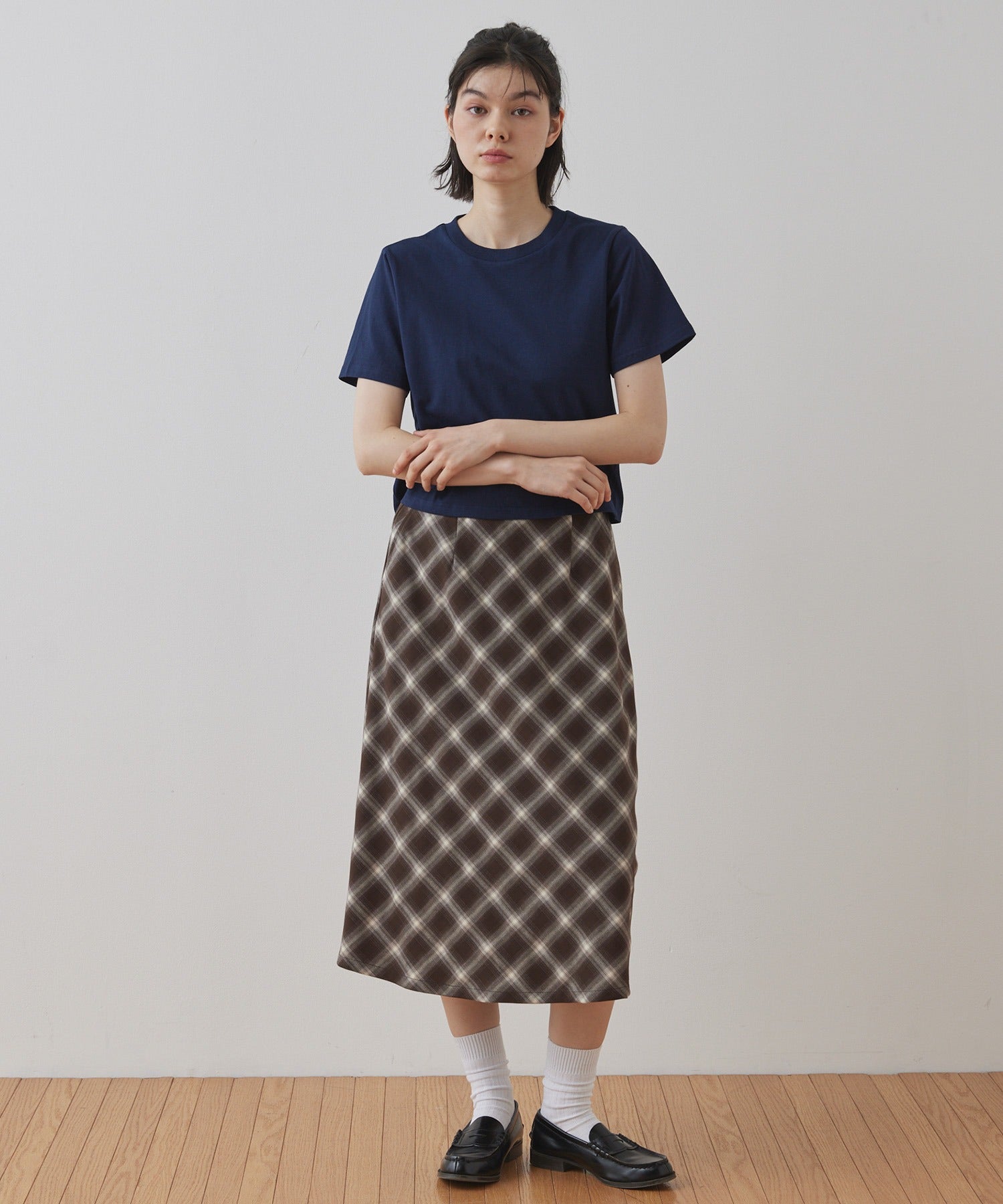 [2件Set] Basic Cotton T-Shirts - Image 54
